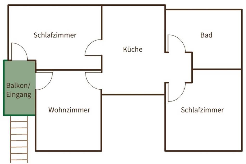 Ferienwohnung An Der Foersterei Ohrenfeld Exterior photo